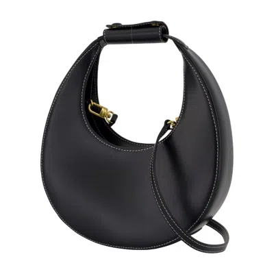 Staud Moon Mini Top Handle Bag In Black
