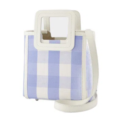 Staud Mini Shirley Tote Bag In Blue