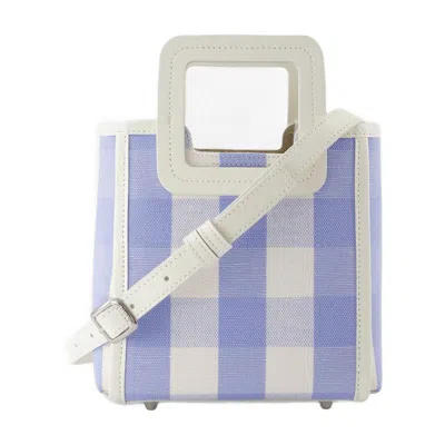 Staud Mini Shirley Tote Bag In Blue