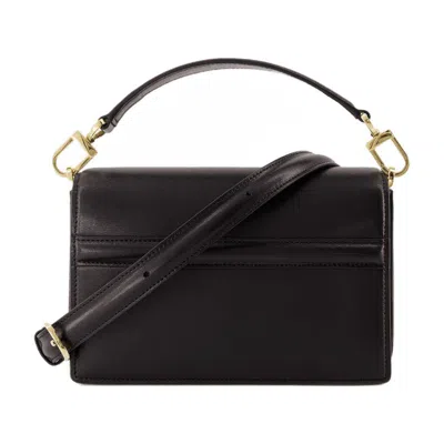 Totême Toteme Mini-t Flap Bag In Black