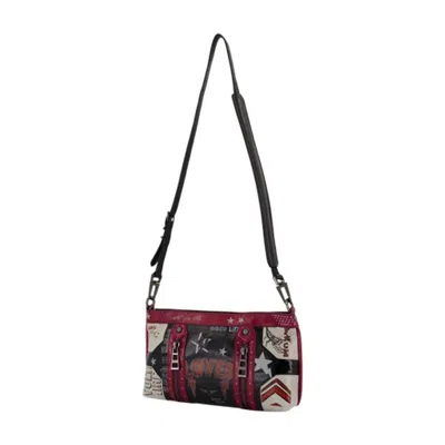 Zadig & Voltaire Sunny Moody Punk Graphic-print Cross Body Bag In Multi