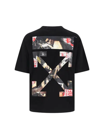 Off-white T-shirt In Black