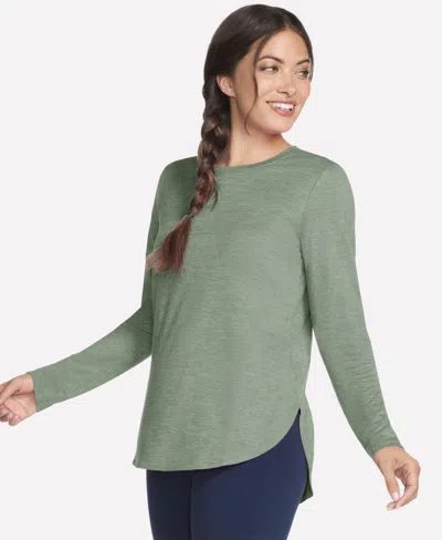 Skechers Women's Godri Swift Long-sleeve Tunic Top In Green