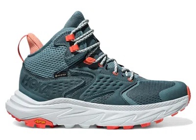 Pre-owned Hoka Anacapa 2 Mid Goretex (women's) Sneakers In Mountain Fog/droplet In Gray