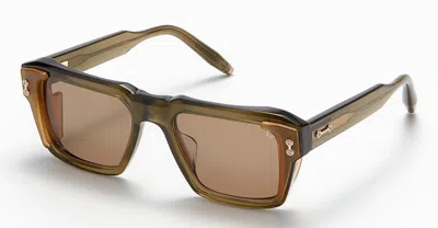 Akoni Sunglasses Aks-105 In Brown