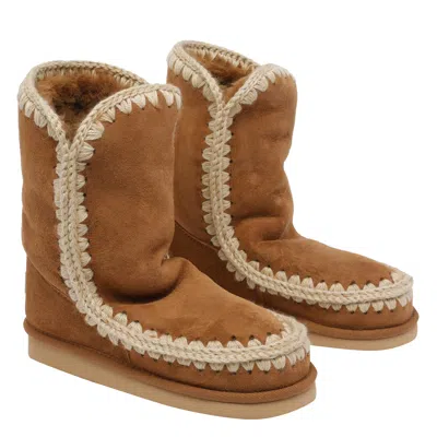 Mou Suede Eskimo 24 Boots In Brown