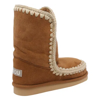 Mou Suede Eskimo 24 Boots In Brown