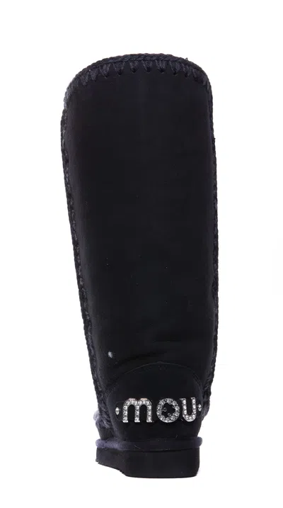 Mou Eskimo 40 Rhinestone Logo Boots In Multi