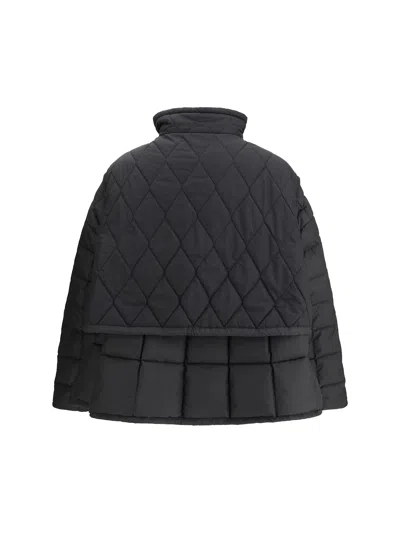 Ienki Ienki Ember Quilted-pocketed Jacket In Black