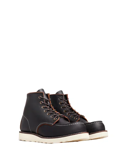 Red Wing Stivaletto Classic Moc Black Prairie In Black