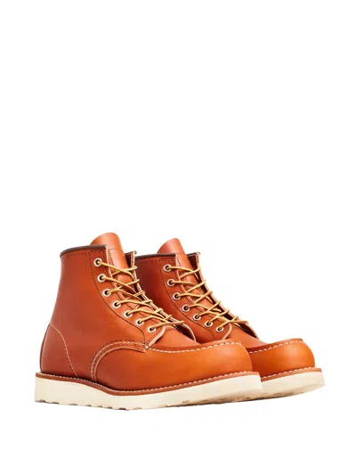 Red Wing Stivaletto Classic Moc Oro Legacy In Orange