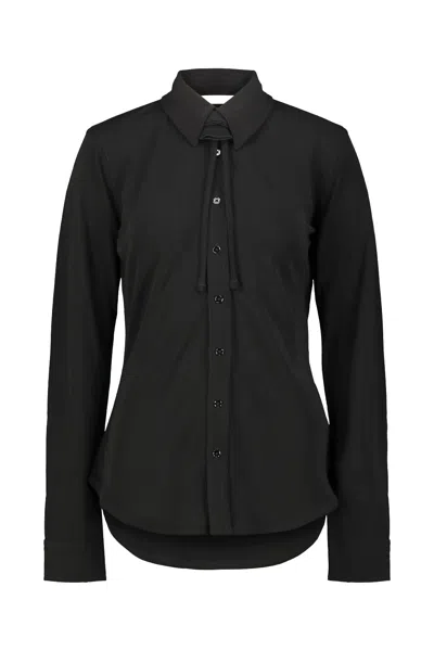 Lemaire Soft Fitted Shirt In Black