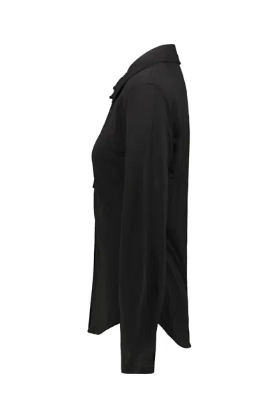 Lemaire Soft Fitted Shirt In Black