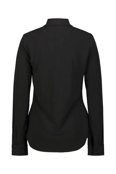 Lemaire Soft Fitted Shirt In Black