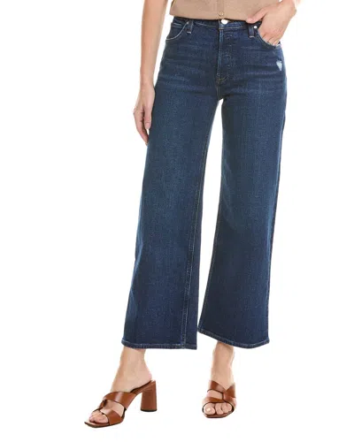 Hudson Jeans Rosie High-rise Bonfire Wide Leg Ankle Jean In Blue