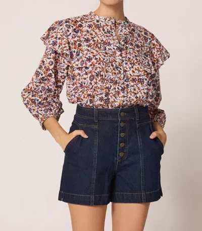Cleobella Juno Blouse In Bellucci In Multi