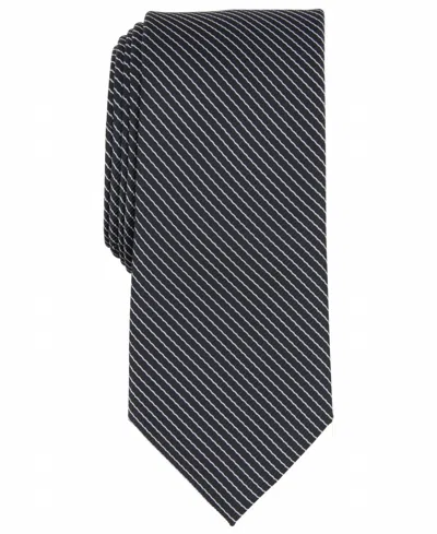 Bar Iii Men's Weston Stripe Tie In Black In Black