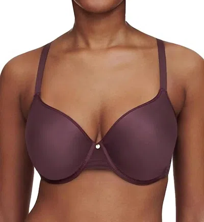 Chantelle C Jolie Custom Coverage T-shirt Bra In Aubergine In Purple