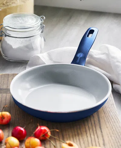 Greenpan Dover Ceramic Nonstick 12-piece Cookware Set In Blue