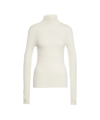 Thom Krom Knitted Turtleneck Sweater In Neutral