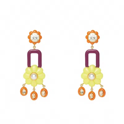 Lele Sadoughi Women's Boho Drop Earrings In Multicolor In Multi