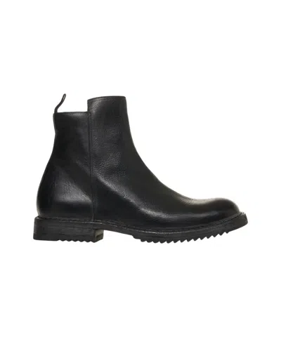 Moma Ideal Block Man Boot Black Size 8 Leather In Black