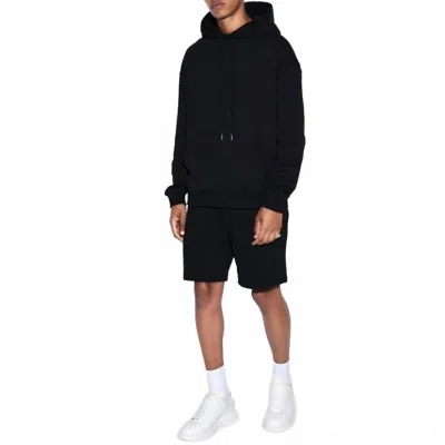 Ksubi Comfortable Trak Short In Jet Black In Black