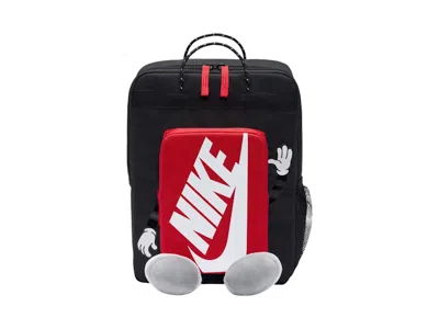 Pre-owned Nike Kids Backpack In Black/university Red/white In Multi