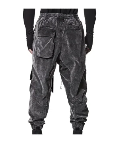 Thom Krom Drawstring Casual Pants In Gray