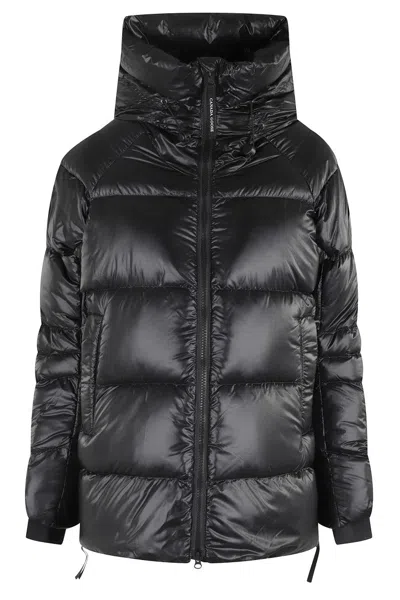 Canada Goose High-performance Puffer Jacket With Adjustable Hood In Black