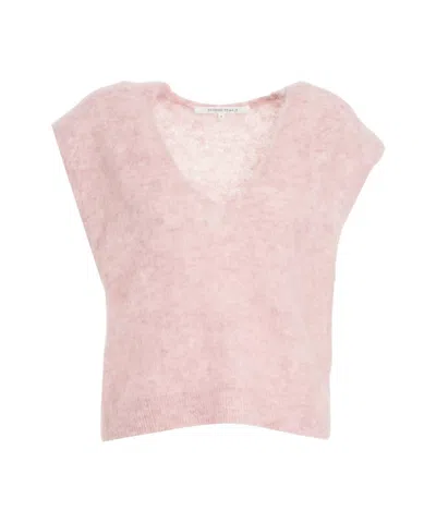 Second Female Camryn' Knit Vest In Pink