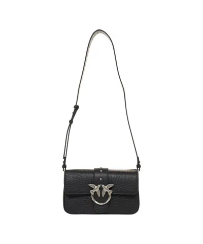 Pinko 'love One Mini' Shoulder Bag In Black