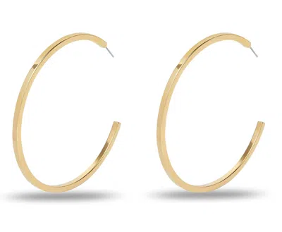 Lele Sadoughi Women's Oversized Skinny Hoop Earrings In Gold In Gold