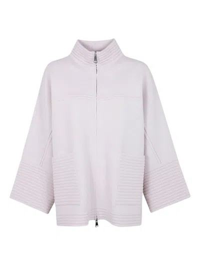 D Exterior D.exterior Cashmere Double Cape In White