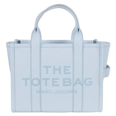 Marc Jacobs The Leather Medium Tote Bag In White