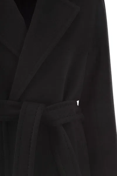 Max Mara Manuela Icon Coat Jackets And Coats Black In Black