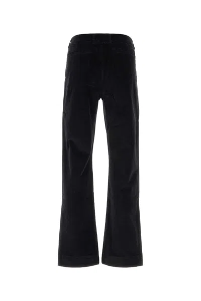 Gimaguas Black Velvet Rene Pant In Black