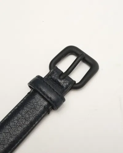 Bottega Veneta Intrecciato Belt In Black