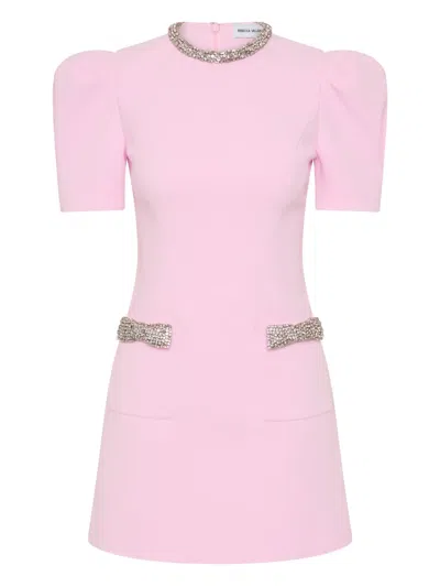 Rebecca Vallance Nemy Mini Dress Light Pink In Pink