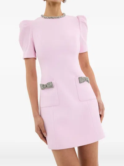 Rebecca Vallance Nemy Mini Dress Light Pink In Pink