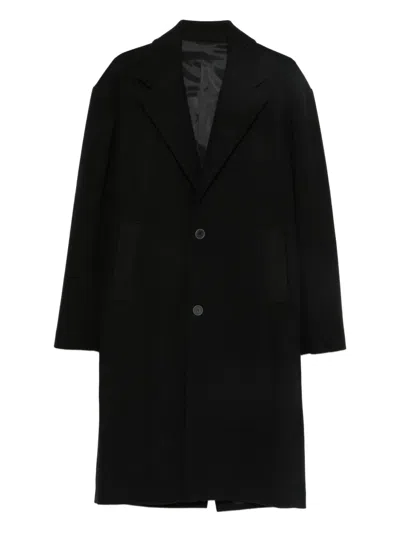Imperial Long-sleeved Coat In Black