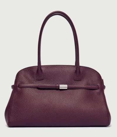 Orciani Borsa A Mano In Burgundy