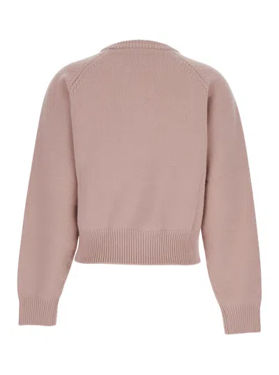 Dunst Unisex Soft Volume V-neck Sweater In Multi