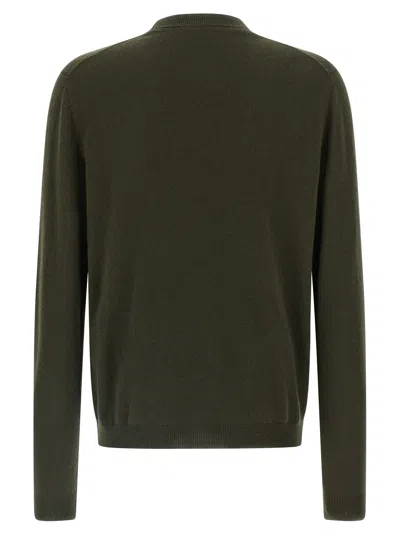 Gucci Gg Intarsia Cardigan Sweaters And Cardigans Green In Green