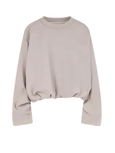 Ixos Crew-neck Long-sleeve Sweatshirt In Neutral