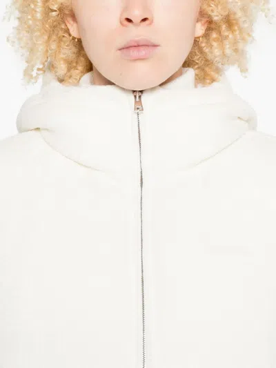 Gucci Hooded Puffer Jacket In White