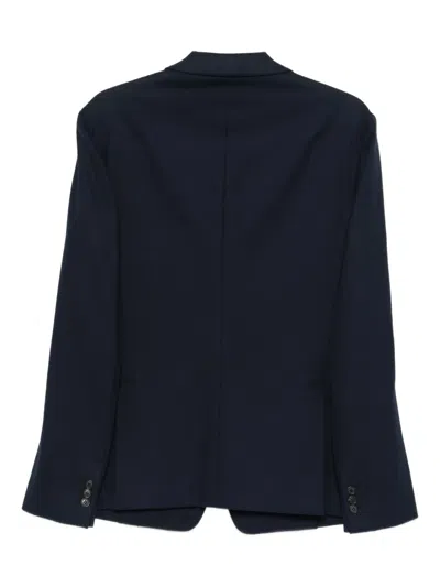 Prada Jackets Blue In Blue