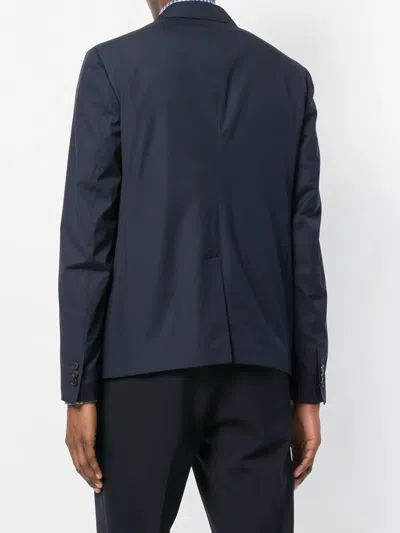 Prada Jackets Blue In Blue