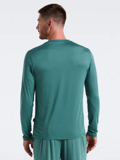 Perry Ellis Portfolio Men's Deluxe Touch Crew Neck Lounge Shirt