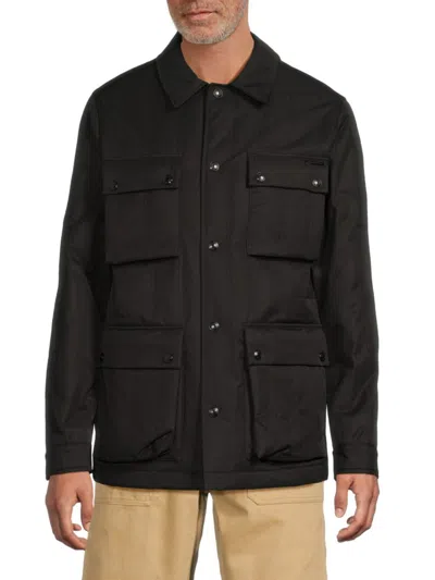 Karl Lagerfeld Paris Quilted Jacket In Black